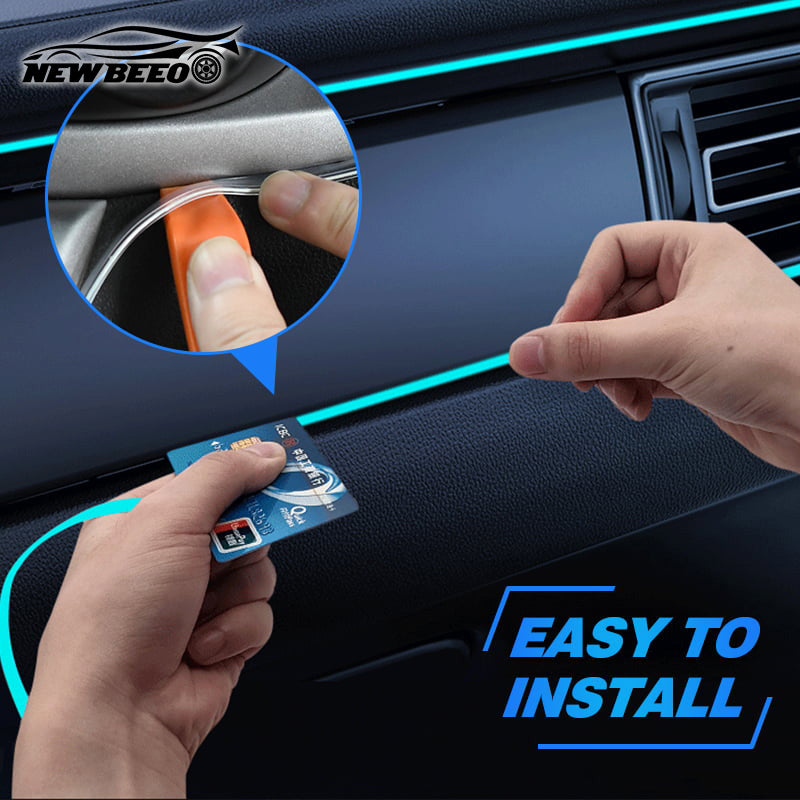 ⏳Limited-time 50% OFF💥 Car Interior LED Strip Atmosphere Lights Pro – Add a Custom Glow to Your Cabin, Easy to Fit & Great for Evening Drives 💡