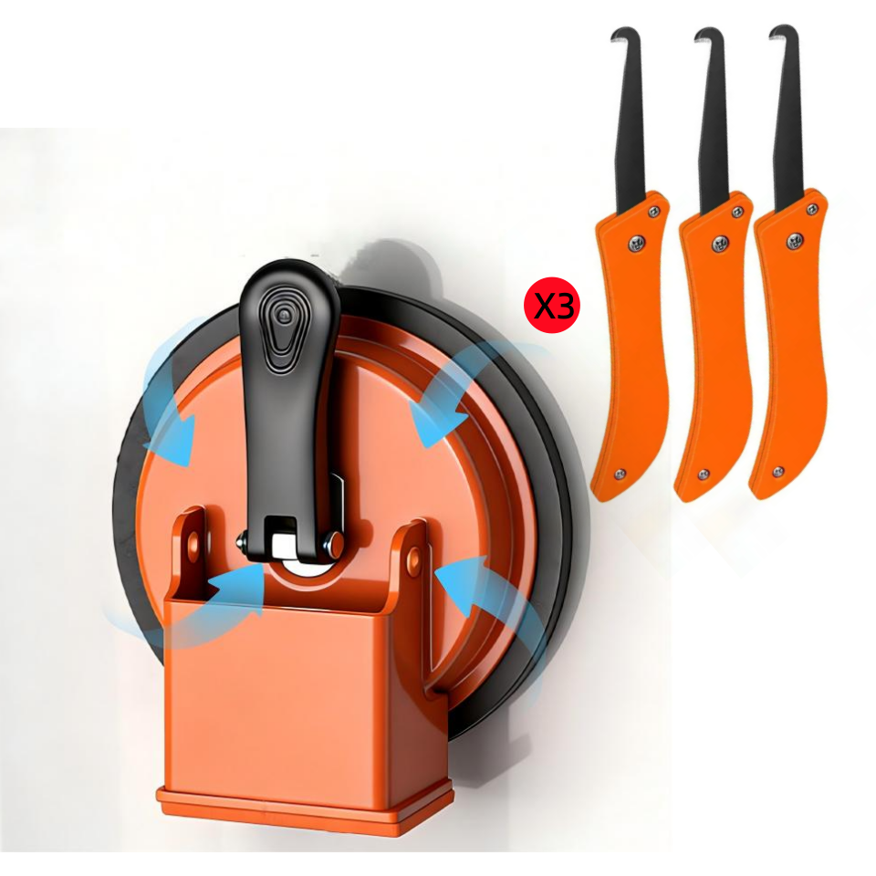 Heavy-Duty Floor Gap Fixer Suction Cup
