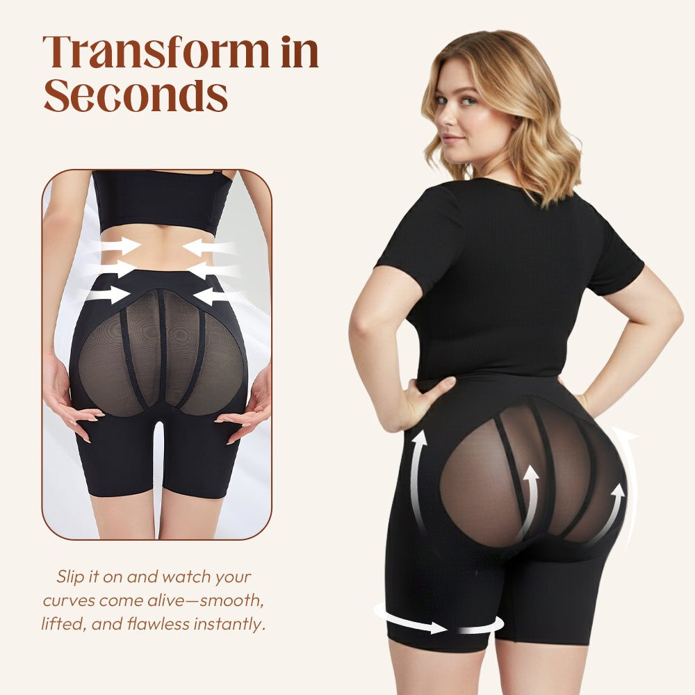 🔥Hot Sale 50% OFF!!⚡High-Waisted Butt-Lifting Shaping Shorts
