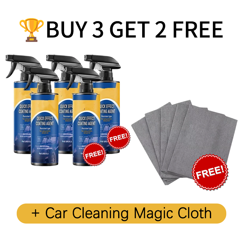 ⏳Time-Limited Sale: ONLY ￡8.99 with FREE GIFT!!⏰Automotive Nano Coating Repair Agent – 5-Minute Application, 12-Month Shine & Hydrophobic Protection. Instant Gloss, Effortless Shine!