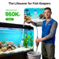 🐠 60% OFF LIMITED STOCK! ✨ Aquarium Vacuum Cleaner with Siphon - Gravel Filter & Flow Control for Effortless Water Change & Tank Maintenance 💦🌿