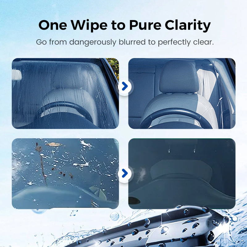 📢📢Buy 2 Get 1 Free⏰ Auto Glass Side Window Oil Film Removal Cleaner