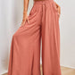 👖 LIMITED-TIME 50% OFF! ✨ Wide-Leg High-Waisted Pants – Cotton Blend, Loose Fit, Drawstring 🌿