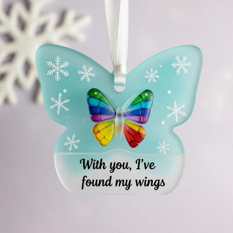 🔥Last Day: BUY 2 GET 1 FREE 💝Christmas Friendship Sea Glass Decoration✨Shaped by Nature & Crafted by Hand!