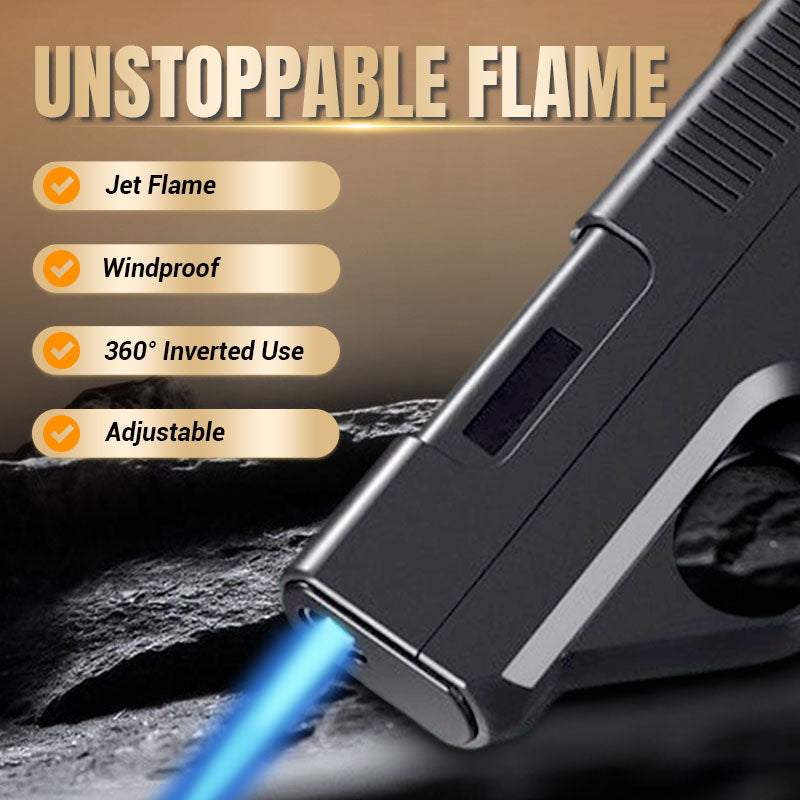 🔥🔫💨 Limited Half Price! 💥 Cool Pistol Lighter 🔥 Stylish Ignition 💣 Perfect Gift 🎁