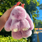 ⏳LAST WEEK SALE: ￡6.99!!🐰Handmade Soft Bunny PomPom Charms