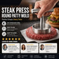 🥩Steak Press Round Patty Mold | Food‑Grade 304 Stainless Steel Burger Patty Maker