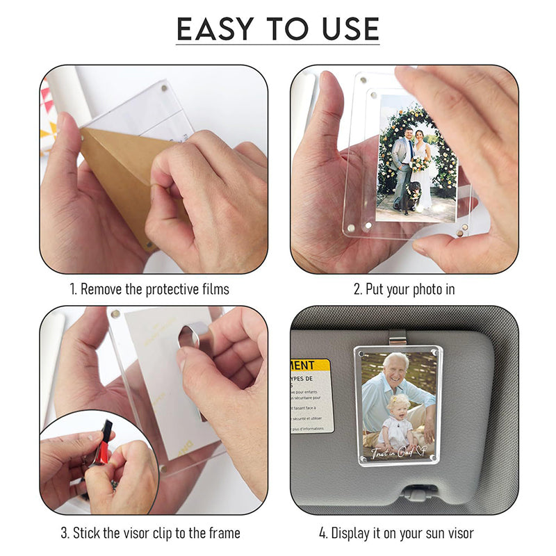 🎁 HOT SALE 50% OFF!!🎁Portable Acrylic Magnetic Photo Frame