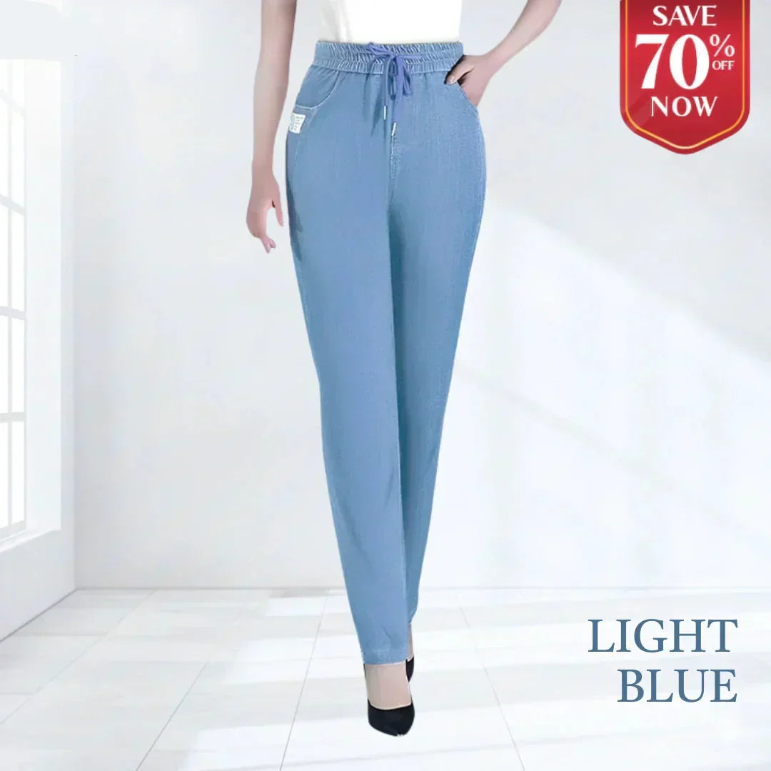 💖 SPECIAL PRICE: ONLY￡13.99!💕👖High Waist Ultra-Stretch Mom Jeans
