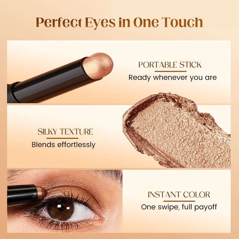 🎅ONLY TODAY -￡9.99 FOR 8 PCS!!🎄50K+ SOLD! 🎁✨8 Colors Glitter Eyeshadow Stick