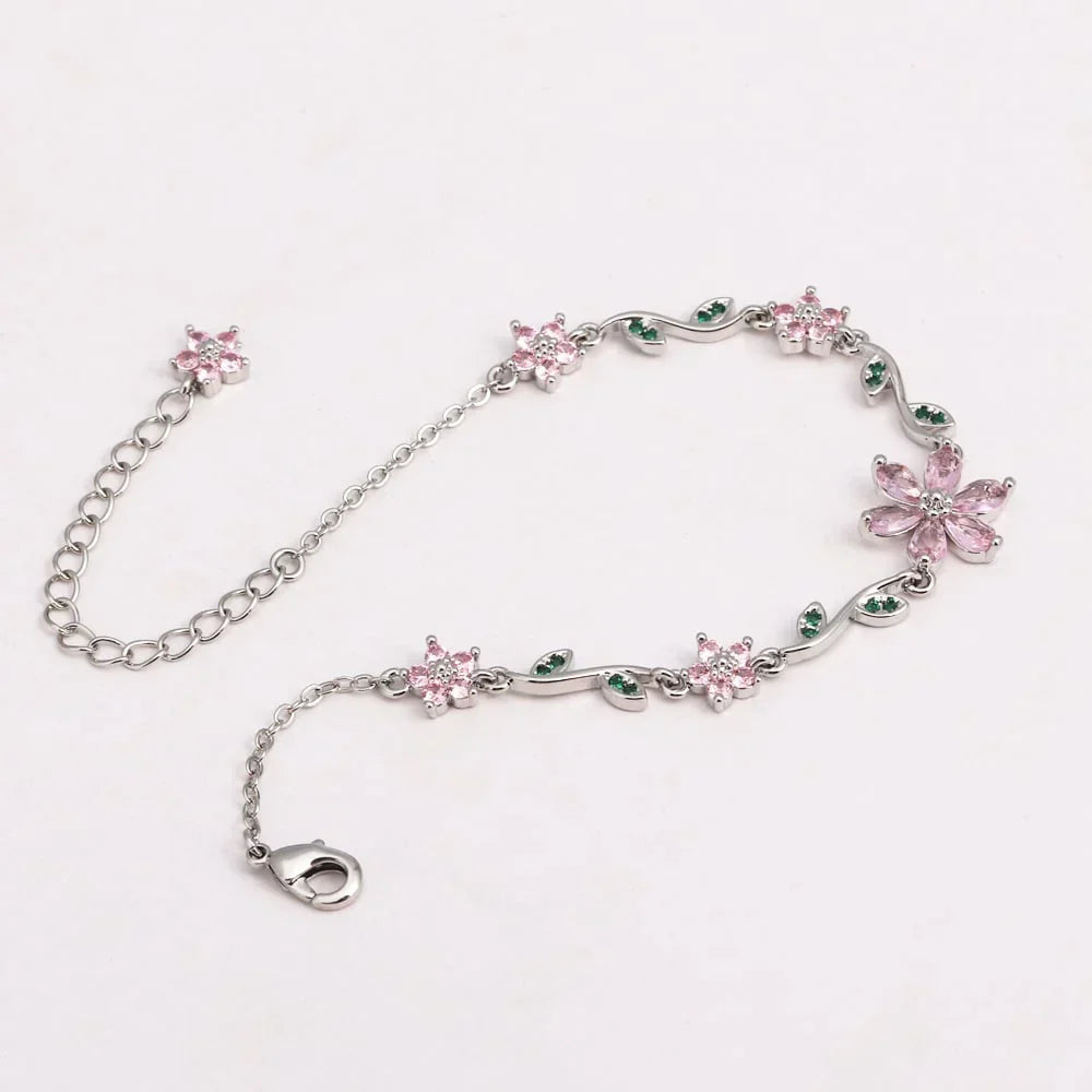 🔥2026 NEW ARRIVAL🔥 -Flower Bracelet（Perfect jewelry and gifts）