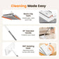 🔥Hot Sale 50% OFF🔥Flat Mop with Stainless Steel Handle, come with Reusable Washable Mop Cloths🏆