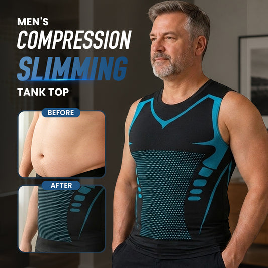 🏆 Last Day Special Price £9.77 ! 🔥Ionic Shaping Vest – Compression & Cooling – Body Contouring & Sleeveless – Invisible Under Clothes 🕶️