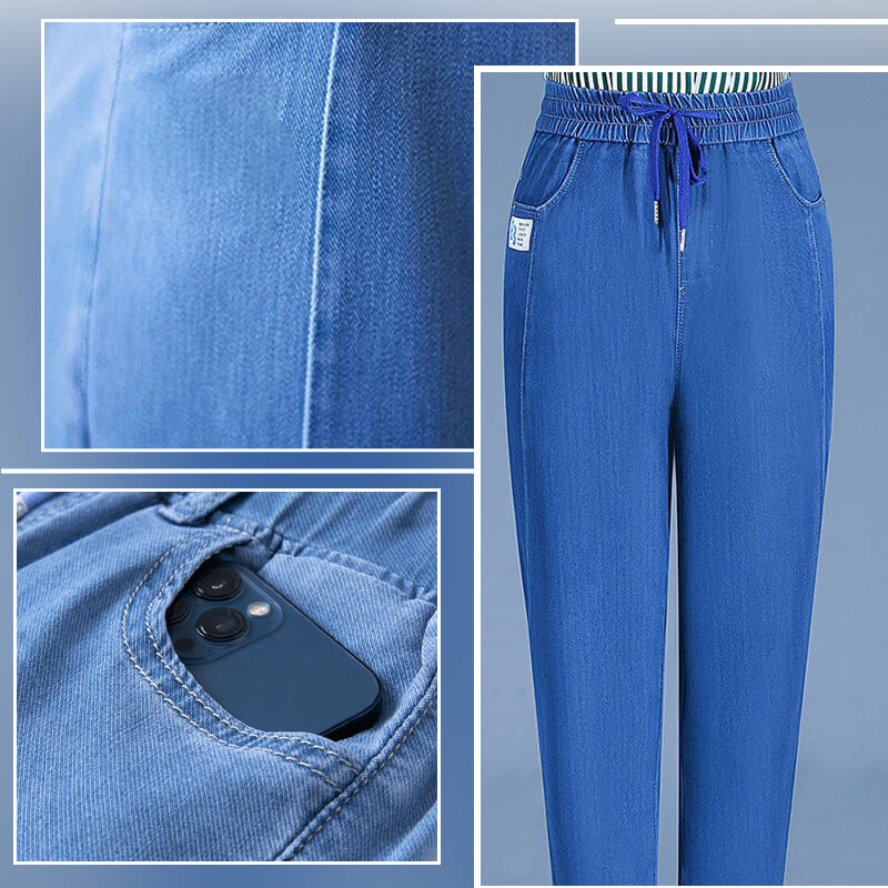 💖 SPECIAL PRICE: ONLY￡13.99!💕👖High Waist Ultra-Stretch Mom Jeans