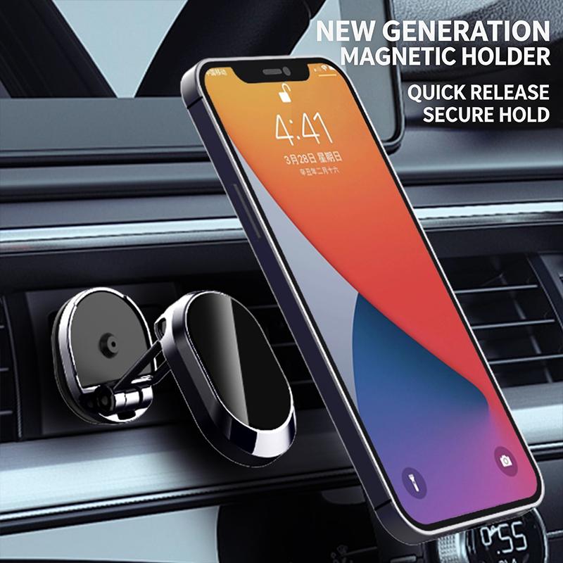 🥳HOT SALE🥳🛡️ Foldable Metal Magnetic Phone Holder
