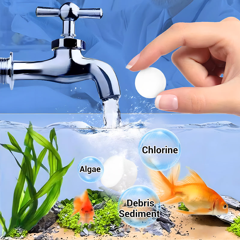 Buy 2 Get 1 Free⚡🐠Powerful Aquarium Water Purification Tablet🌿