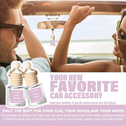 Mini Hanging Essential Oil Fragrance for Car Interiors