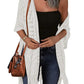🔥Special Price:£15.99!!😍Women’s Oversized Knit Cardigan – Lightweight Crochet Tassel Kimono for Spring & Summer 🌸