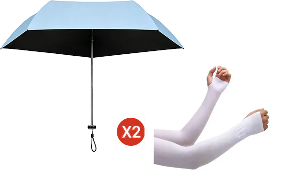 🏆 Last Day Special Price £11.99 ! 🔥🎁Ultra-Lightweight Compact All-Weather Umbrella