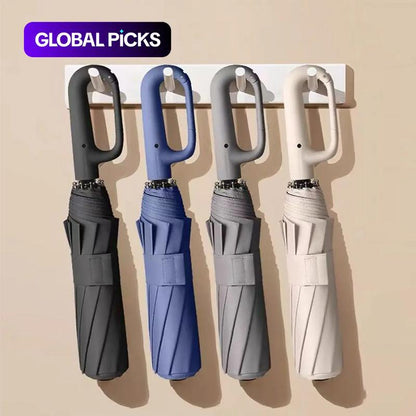 ⏳LIMITED-TIME 50% OFF! ⏰☔Automatic Folding Umbrella – Windproof, Waterproof & Compact