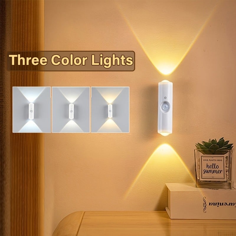 🎁LAST WEEK SPECIAL PRICE ￡6.99!!⏳Rechargeable Smart LED Motion Sensor Ambient Light