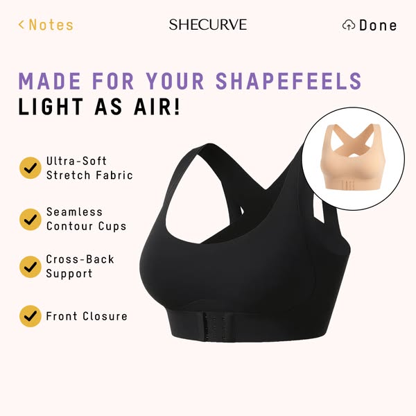 ⏳LAST DAY SALE ONLY 8.99!!⚡AlignLift Posture-Perfect Wireless Bra – All-Day Comfort, Breathable & Summer-Ready 💕