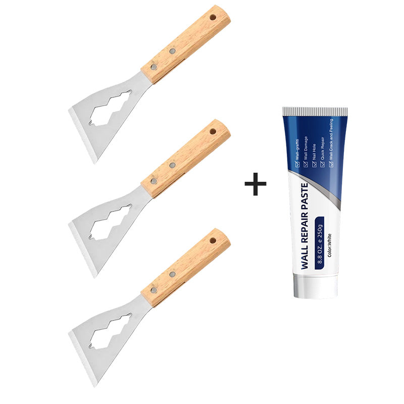 🎅Christmas Sale 50% OFF—Multifunction Putty Knife with Wooden Handle