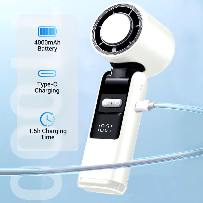 ✨Hot Sale 50% OFF⌛❄️IcePoint™ Mini Handheld Cooling Fan