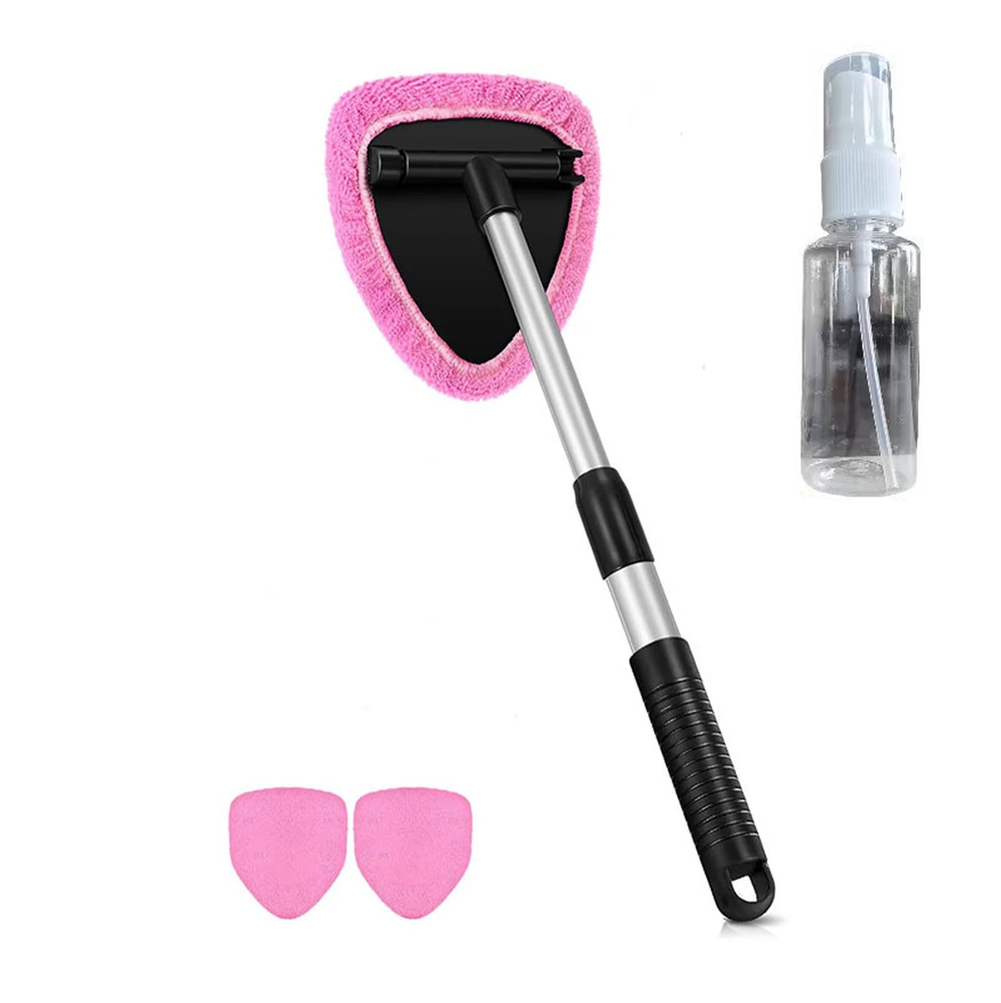 Windshield Cleaning Tool Set with Extendable Handle
