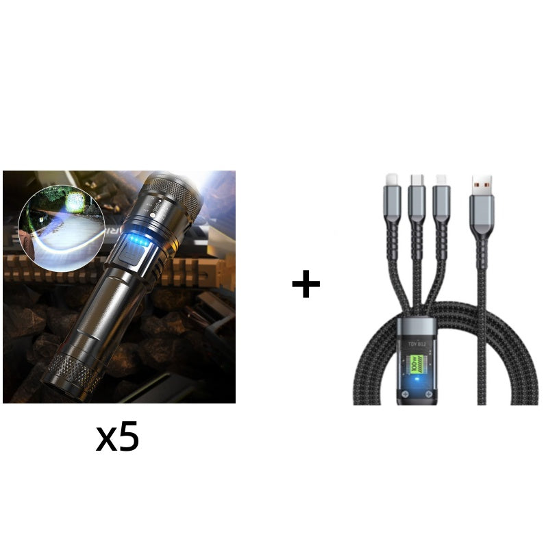 ⏳Limited-time 50% off⏰Super Strong Light Zoomable FlashlightSuper Strong Light Zoomable Flashlight