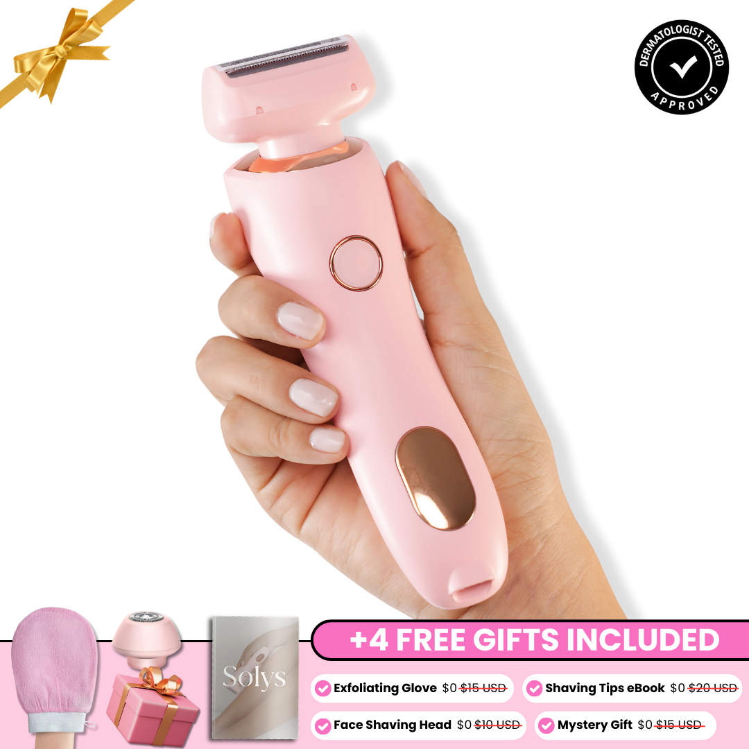 🔥LAST DAY SALE 60% OFF🔥Perfect for any skin - Lux 3-in-1 Smooth Shave Razor