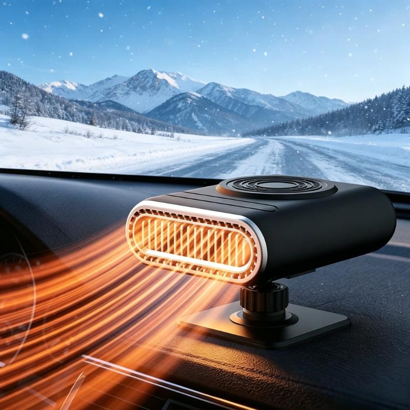 2-in-1 Portable Car Heater and Windshield Defroster