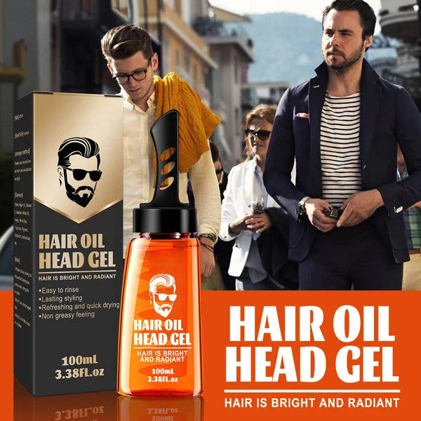 🔥Big Sale 49% OFF🔥One-Comb Shaping-Styling Gel Comb| Sweat-Resistant Gel | Non-Greasy Formula