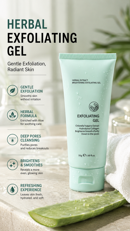 💥Herbal Extract Brightening Exfoliating Gel