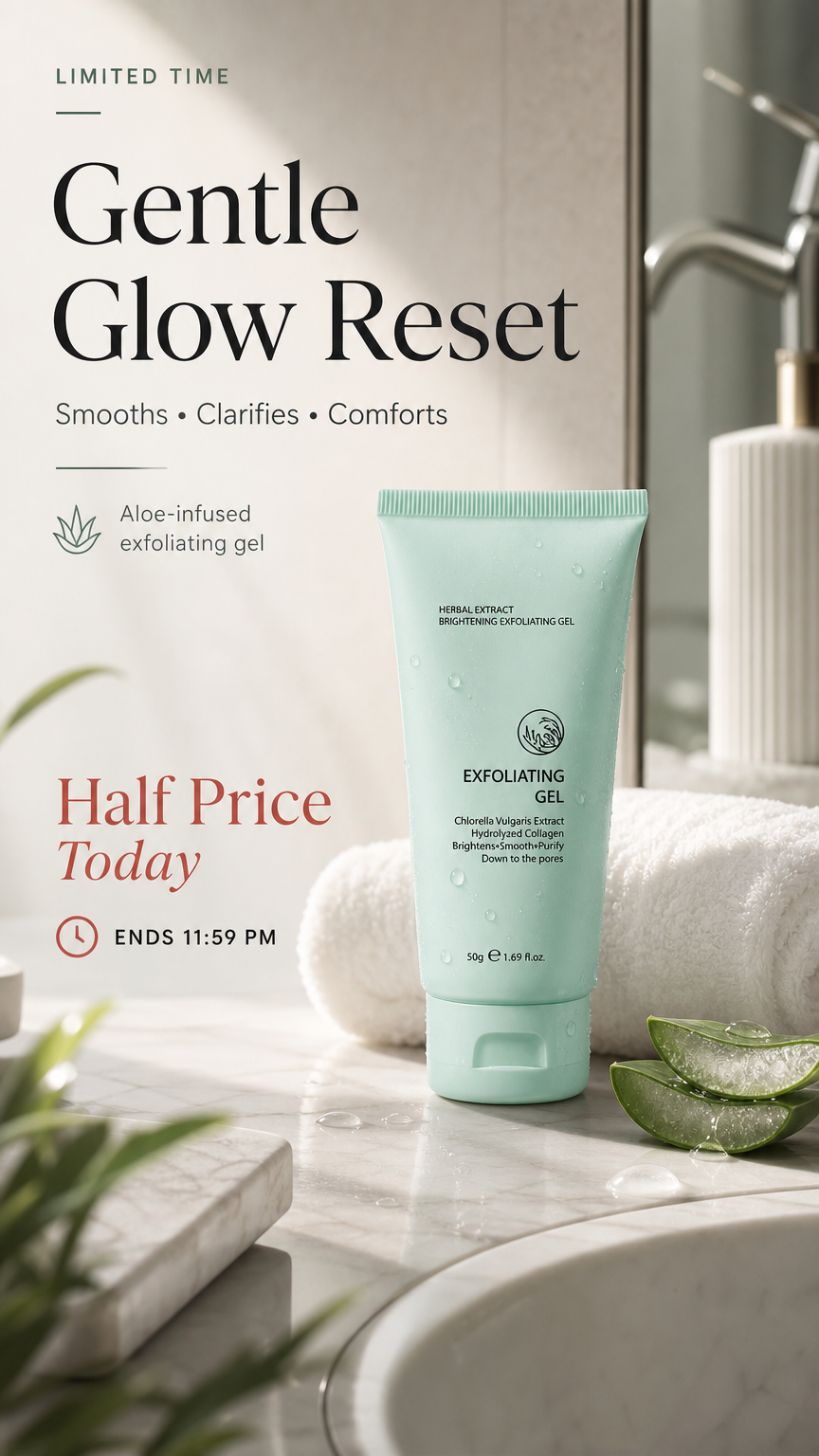 💥Herbal Extract Brightening Exfoliating Gel