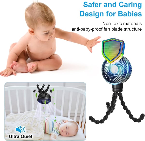 🔥HOT SALE 50%OFF💝Portable Pram Fan