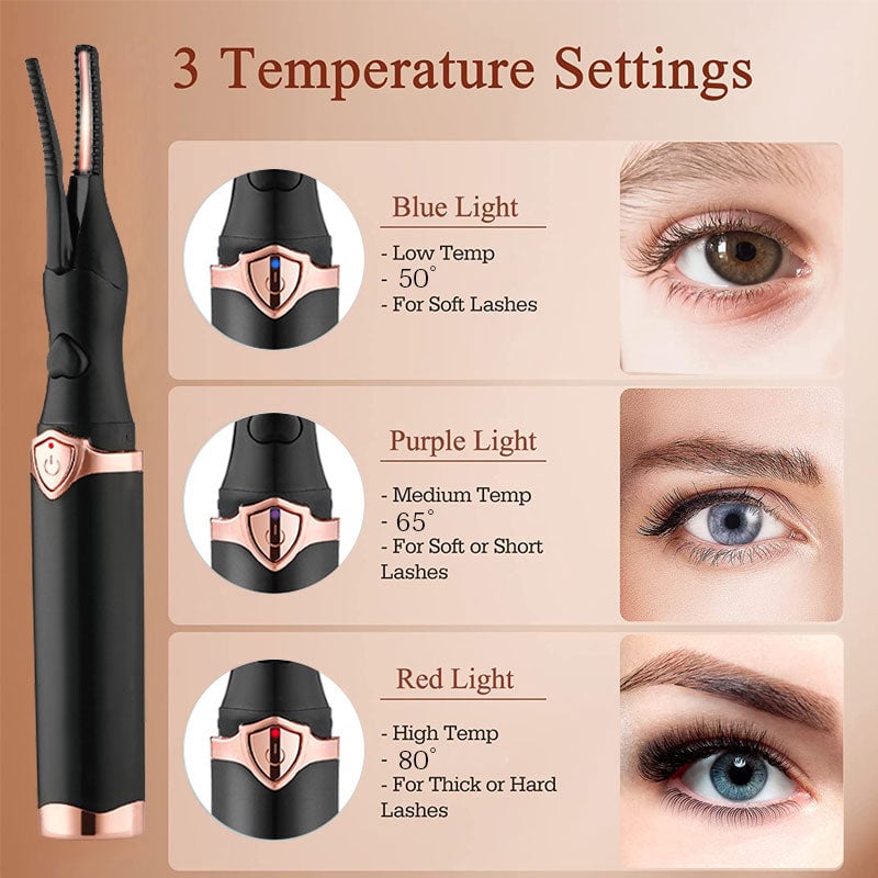 🌸 50% OFF NOW! 🌸 Electric Eyelash Curler for Instant Glam ✨ Blink & Dazzle! 👁️