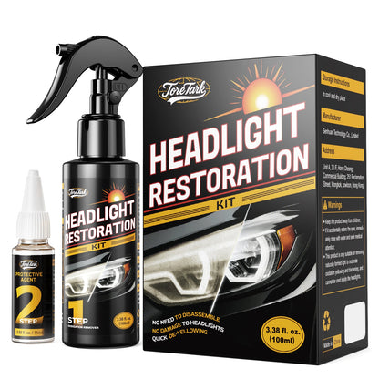 Car Restoration &  Detailing Kit - Headlight + Tire+ Wheel