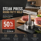 🥩Steak Press Round Patty Mold | Food‑Grade 304 Stainless Steel Burger Patty Maker