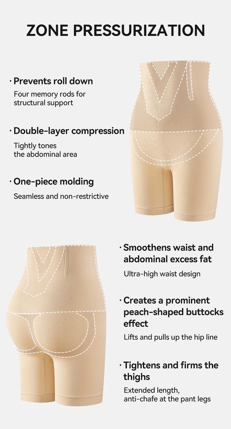 🥳2026 HOT SALE🥳⏳ 50% OFF! 💜Tummy Control Butt-Lifting Shapewear – Double‑layer compression, instant hip lift. Flaunt curves, flatten belly. Look 10 years younger! 🍑✨
