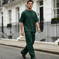 🥳SUMMER HOT SALE💥50% OFF! 🔥Men's T-Shirt & Wide-Leg Pants 2-Piece Set
