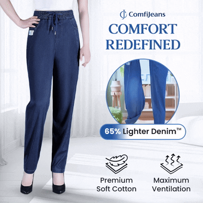 💖 SPECIAL PRICE: ONLY￡13.99!💕👖High Waist Ultra-Stretch Mom Jeans