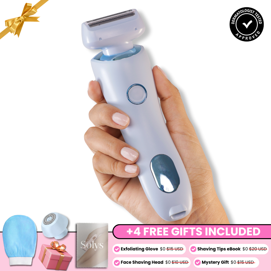🔥LAST DAY SALE 60% OFF🔥Perfect for any skin - Lux 3-in-1 Smooth Shave Razor