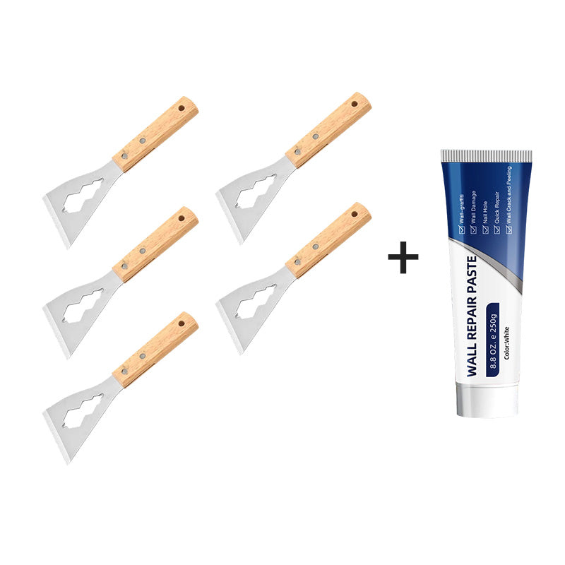 🎅Christmas Sale 50% OFF—Multifunction Putty Knife with Wooden Handle