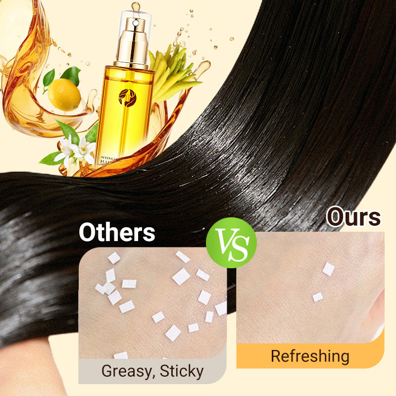 💁‍♀️✨Hair Oil Serum Spray For Curly Hair ✨💆‍♀️Lightweight 3-in-1 Treatment Spray: Shine, Frizz Control & Long-Lasting Curl Definition – No Heavy Residue!