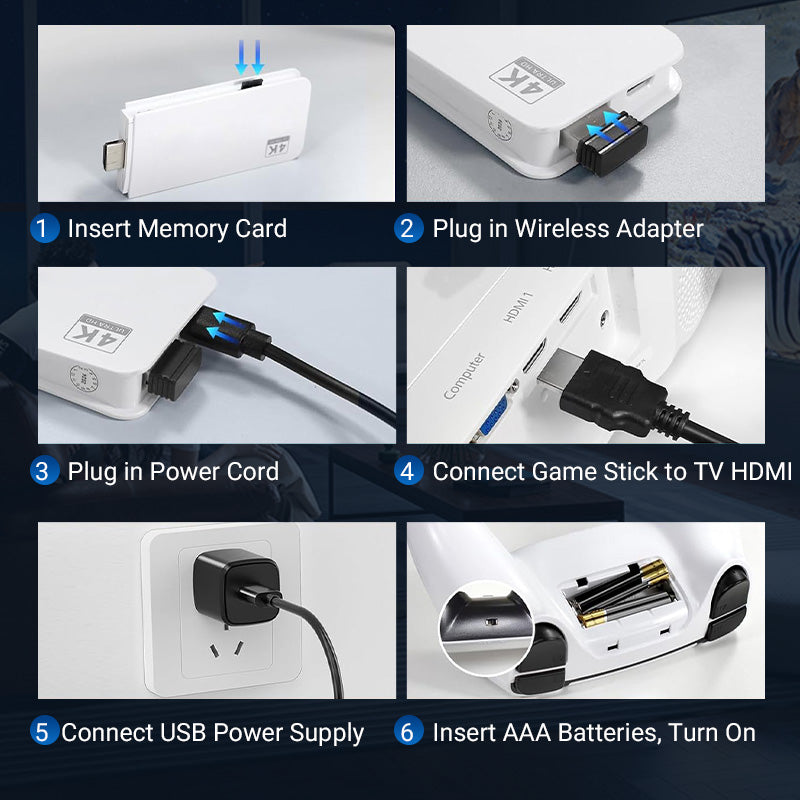 🎁Limited time discount 🎁New Upgrade Retro Game Console Stick