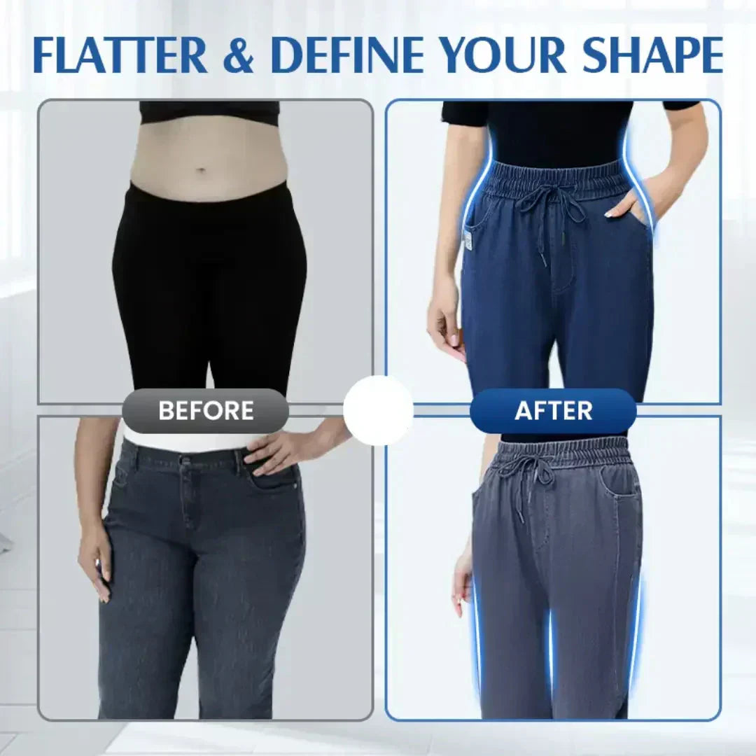 💖 SPECIAL PRICE: ONLY￡13.99!💕👖High Waist Ultra-Stretch Mom Jeans