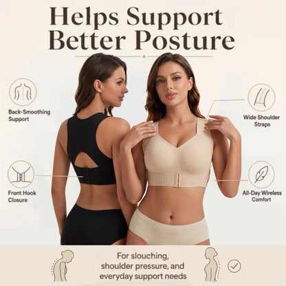 ⏳LAST DAY SALE ONLY 8.99!!⚡AlignLift Posture-Perfect Wireless Bra – All-Day Comfort, Breathable & Summer-Ready 💕