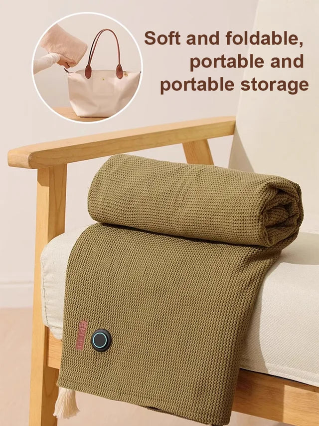 Draagbare USB Verwarmde Deken om te Dragen