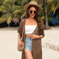 🔥Special Price:£15.99!!😍Women’s Oversized Knit Cardigan – Lightweight Crochet Tassel Kimono for Spring & Summer 🌸